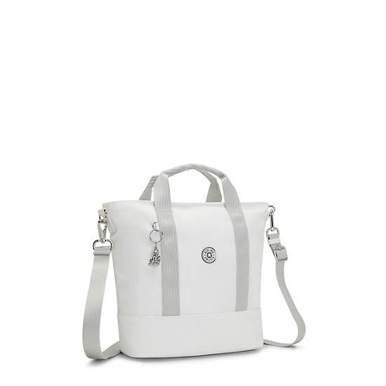 Kipling Angel Tote Bags Alabaster | CA 1436KO